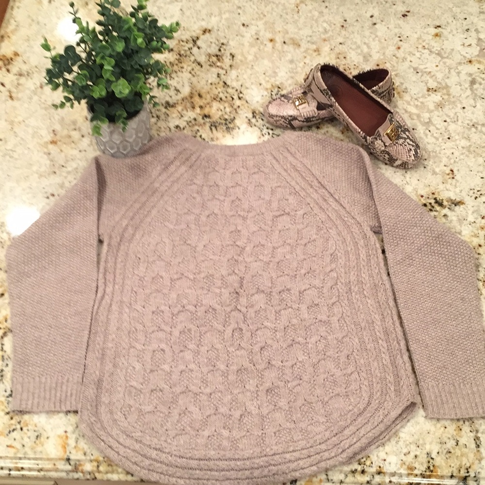 Max Studio Cable Sweater - Picture 4 of 5